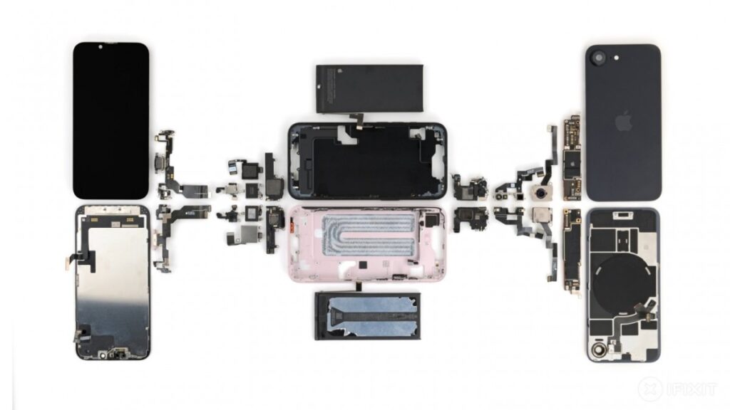 iPhone 17e disassembly revealed: MagSafe can be added to iPhone 16e