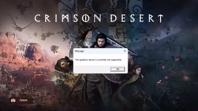 Crimson Desert is out, Intel Arc users cannot play it