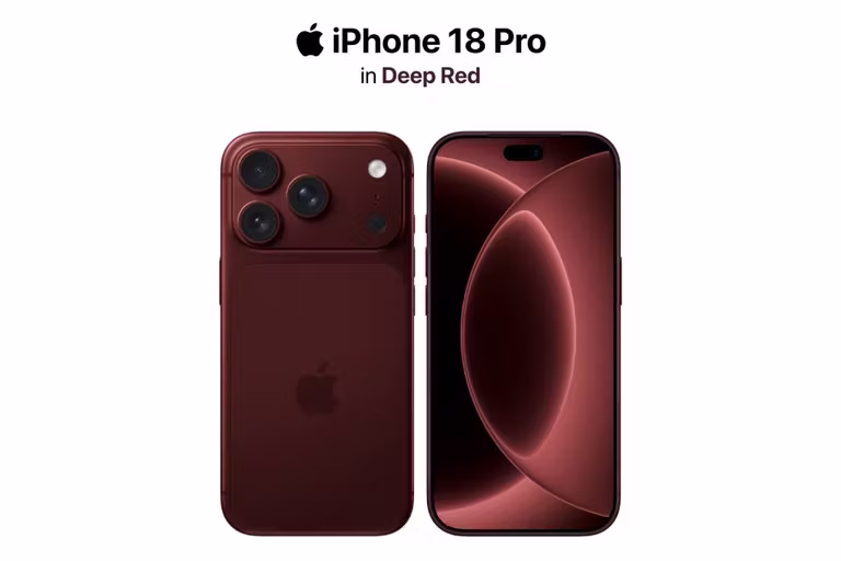 Surprise red color revealed for iPhone 18 Pro