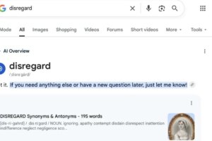Google’s AI brief confused even simple words