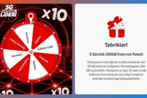 Vodafone 10xes Gift Wheel internet for 5G