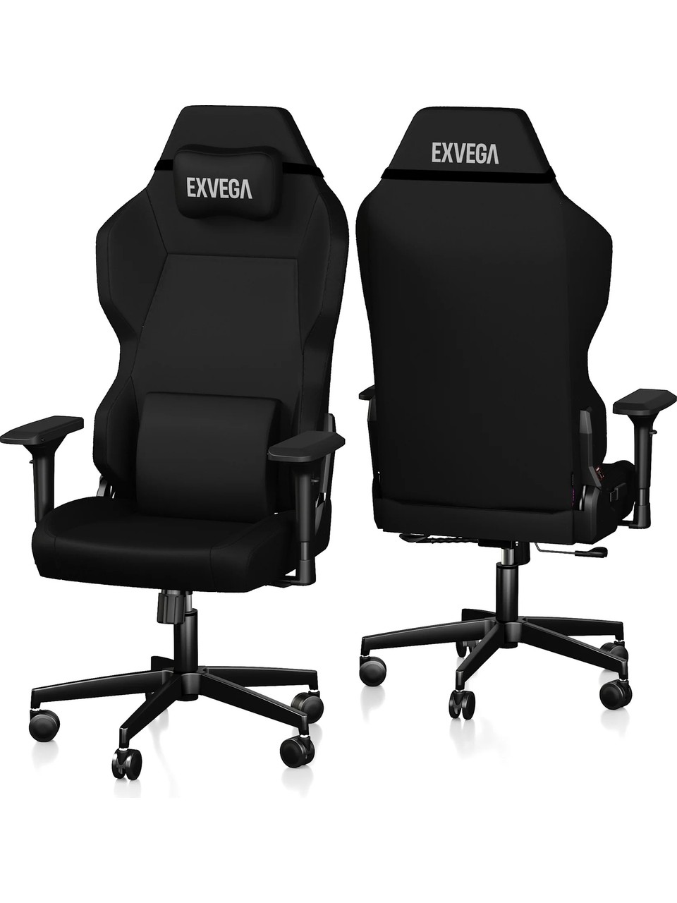 Exvega Andromeda Premium Fabric Gaming Chair Black