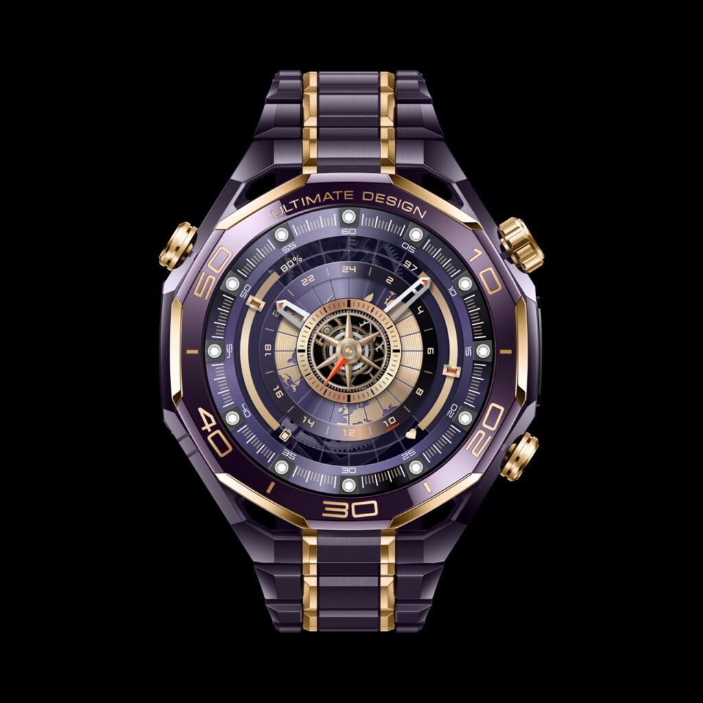 Huawei brings gold and diamond Watch Ultimate models