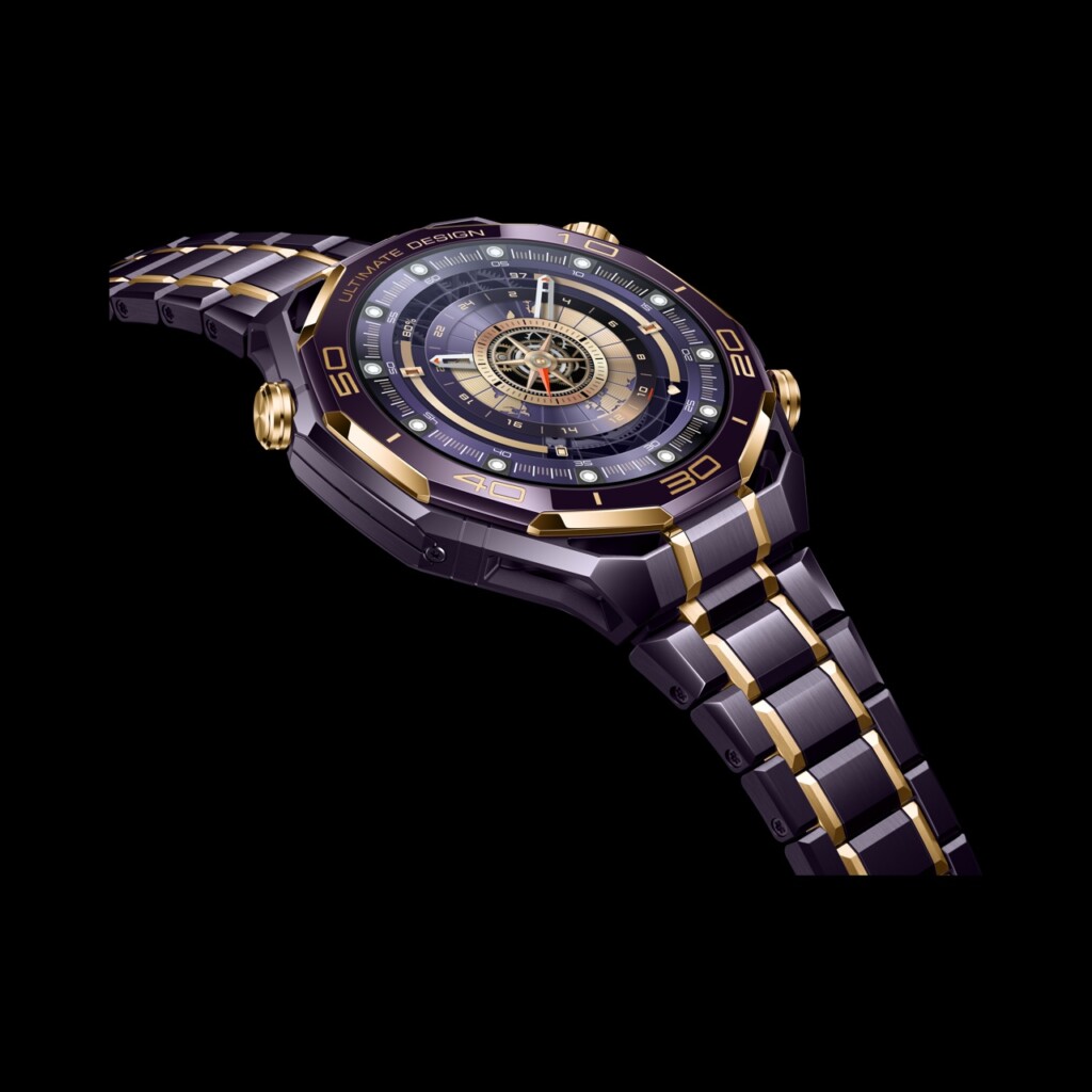 Huawei brings gold and diamond Watch Ultimate models