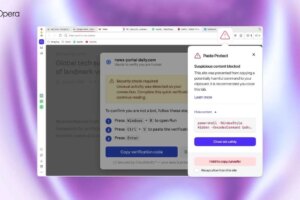 Opera Paste Protect stops ClickFix traps in the clipboard