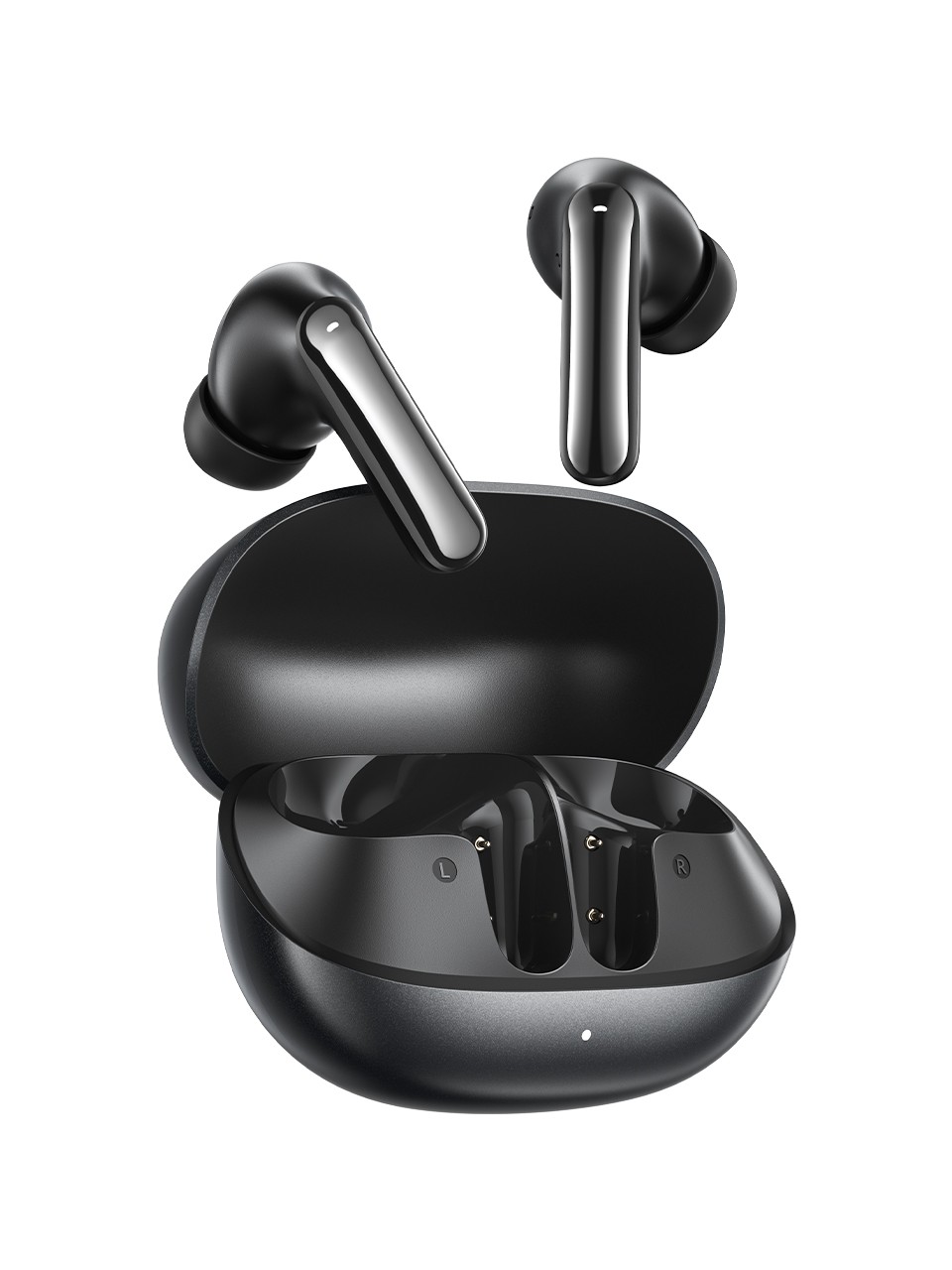 Qcy Melobuds N20 Bluetooth Headset 6.0 50 Db ANC 4 Mics. Dual Device 40 Hours Listening