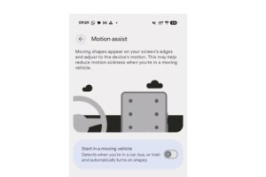 Android 17’s on-screen moving dots may reduce motion sickness