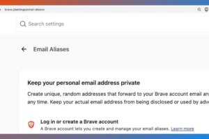 Brave launches new feature that hides your real email address
