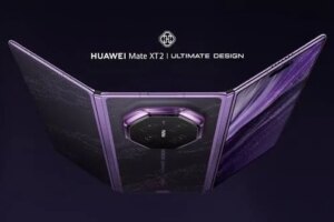 Huawei Mate XT 2’s privacy screen does not show images to those next to you