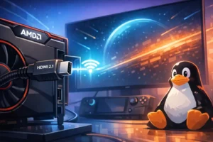 Linux 7.4 will turn on HDMI 2.1 by default on AMD Radeon