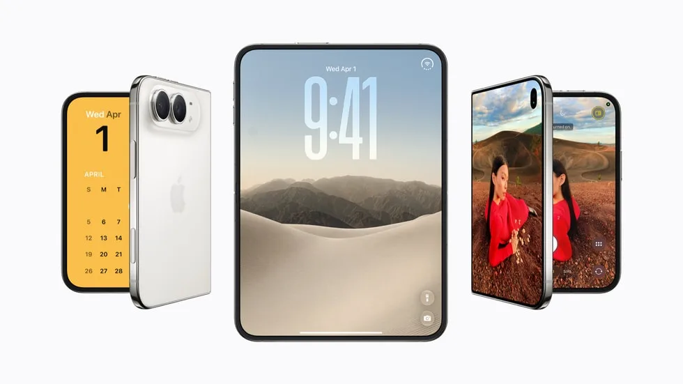 Apple's official iPhone Duo promotional photo