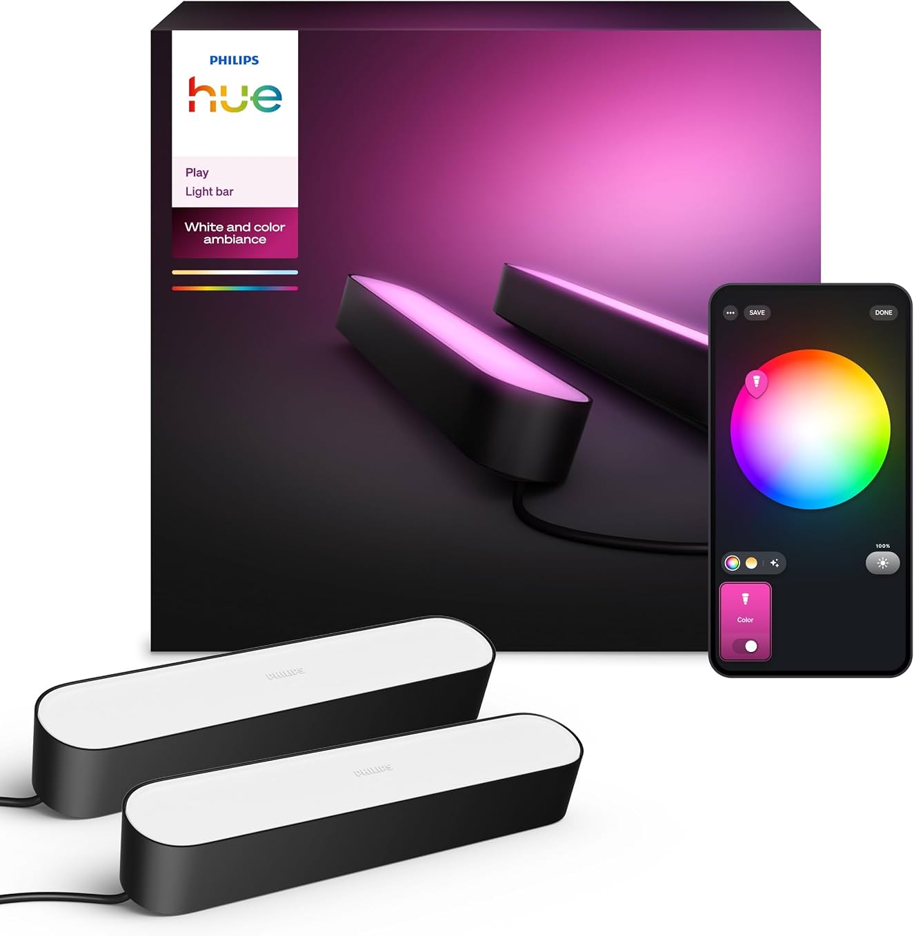 Philips Hue Play black two pack