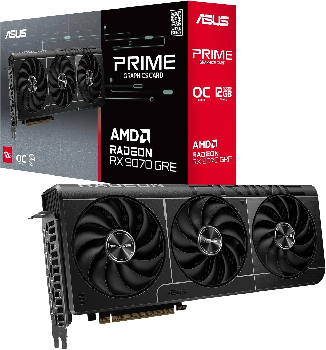 ASUS Prime Radeon RX 9070 GRE OC Edition