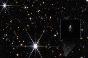 Webb finds tiny galaxy of farthest known fast radio burst